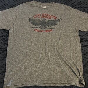 Levi's Heather Gray Graphic Tee